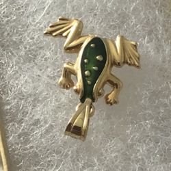 14kt Hermoso Dije De Oro Sólido 🐸 