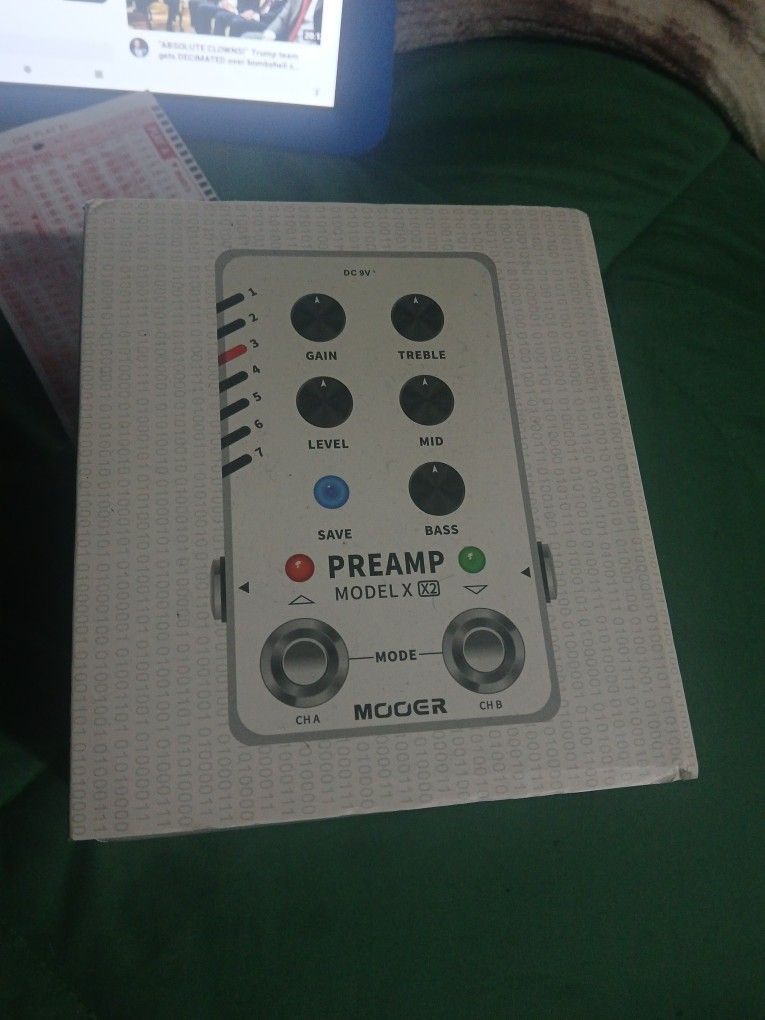 Mooer PREAMPMODELX2 – Preamp Pedal