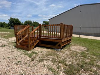 Stained deck for sale