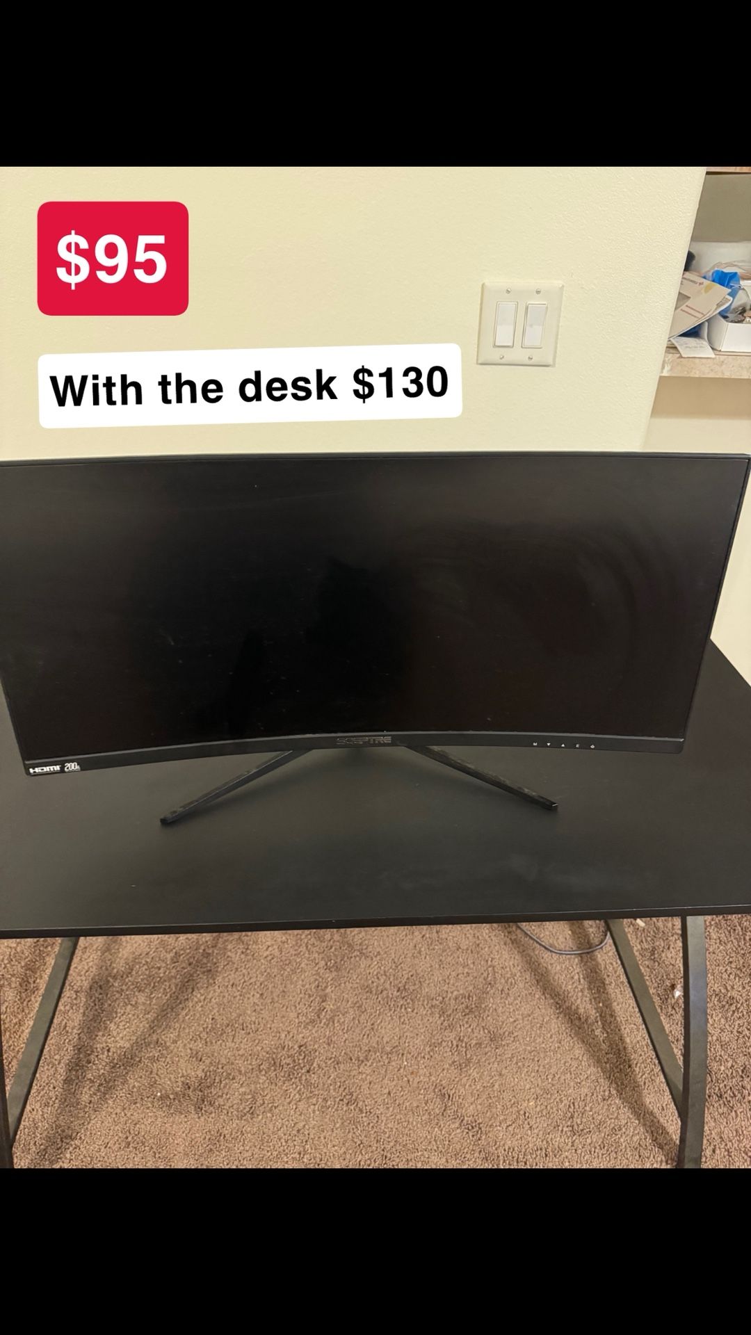 Sceptre C30 30” Curved Ultrawide Gaming Monitor – 200Hz