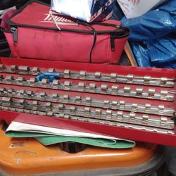 Socket Organizer For 1/4, 3/8 And 1/2