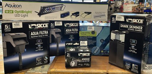 VARIOUS AQUARIUM PRODUCTS