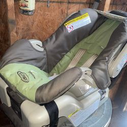 Graco Green With Brown 