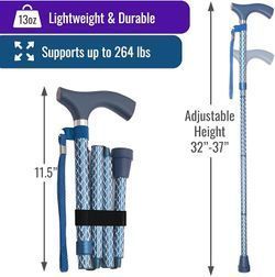 Switch Sticks Folding Cane 264 LB Weight Capacity