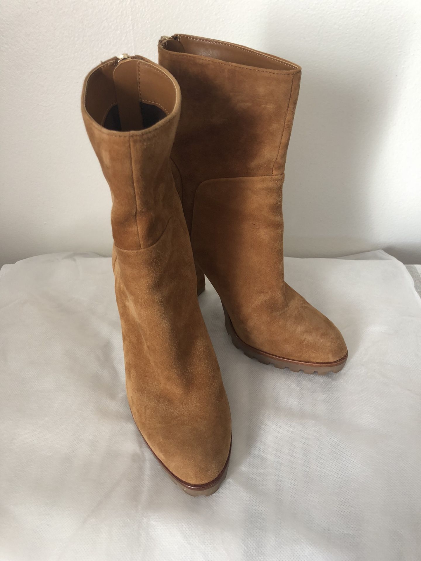 Suede Boots