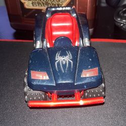 Spider-Man Battery Operated Car Spider-Man 2 Movie 2004 Toy