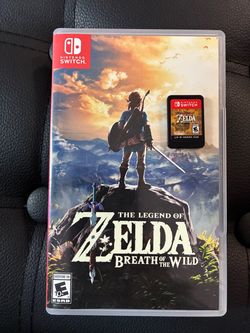 Zelda Breath of the wild Nintendo switch