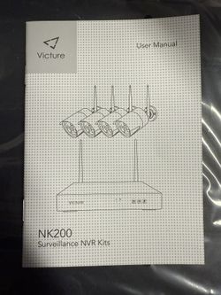 Security Cameras  W/ Hub 