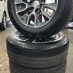 WHEELS  OEM 20” STOCK CHEVY TAHOE 6x5.5