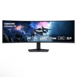 Samsung Curved Monitor 49in  