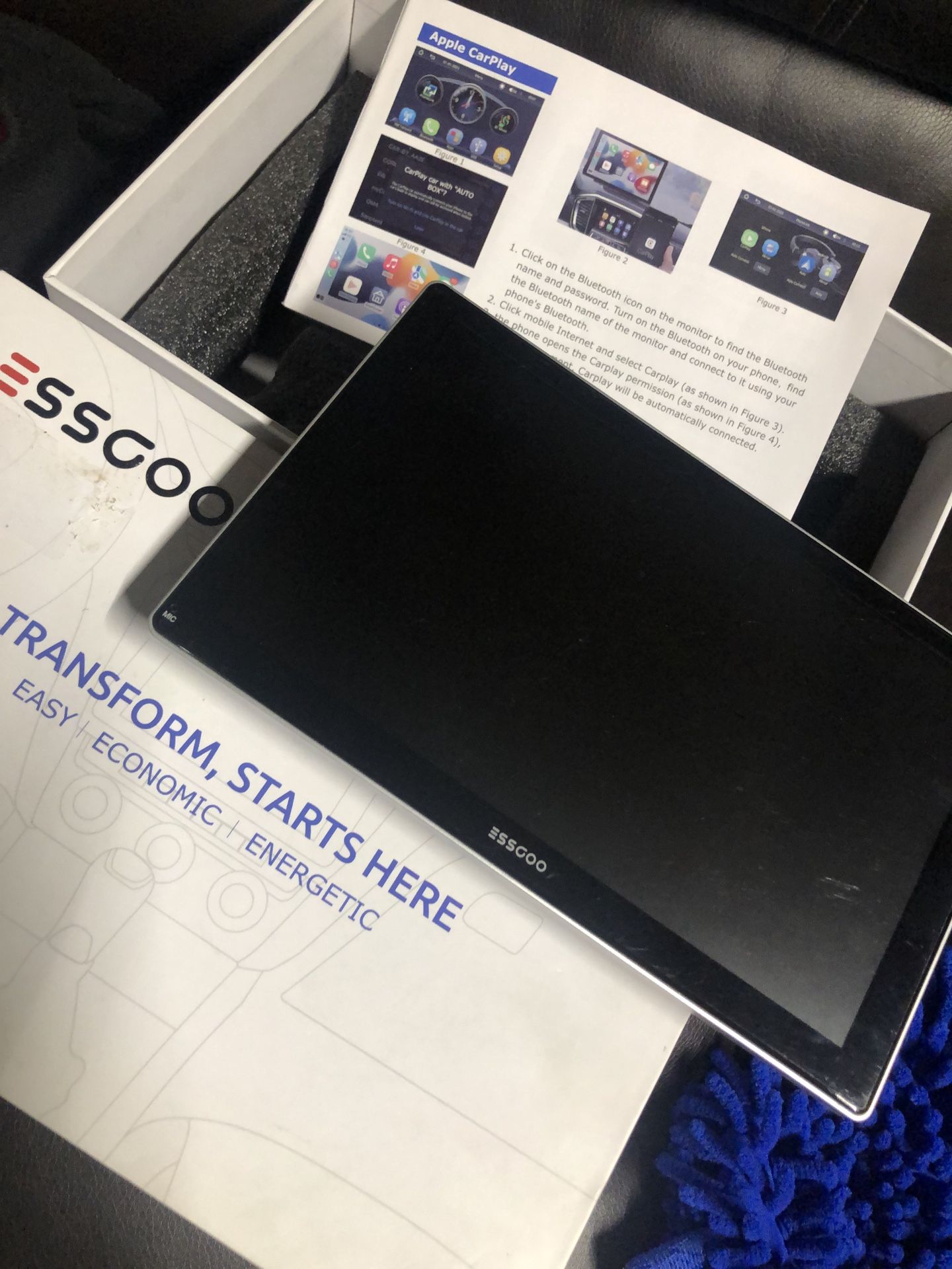 Essgoo Wireless Apple CarPlay & Android Auto