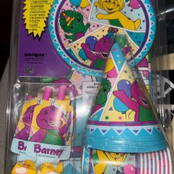 1995 Barney Party Set 
