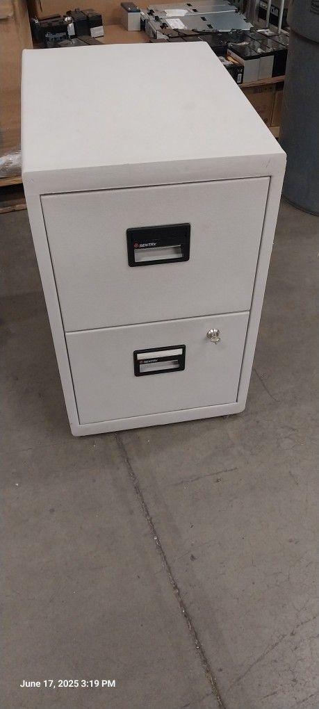 2 Drawer Fire Proof Filling Cabinet