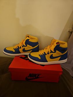 Jordi 1 Blue And Yellow In Good Condition