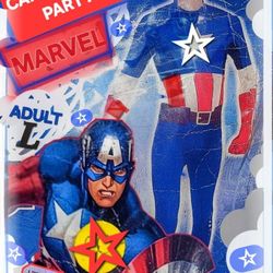 Captain America & Familys' SuperHero Costume Bundle 