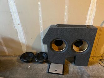 2 10 inch subs and amp