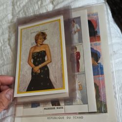 Princess Diana Stamp Collection