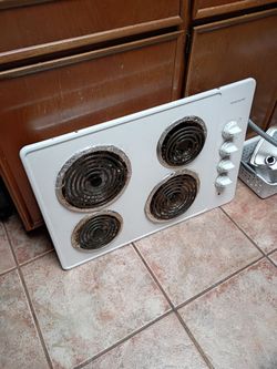 30 inch electric stove top 4 burner