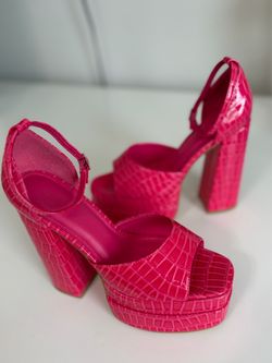 Forever 21 Pink Heels, Size 8