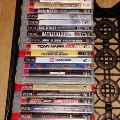 PlayStation 3 video games tested