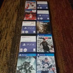 10 Ps4 Games