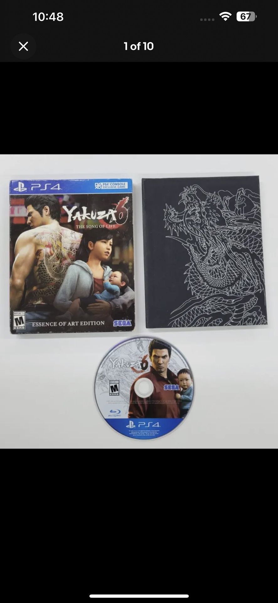 Yakuza 6: The Song of Life Essence of Art Edition For Playstation 4