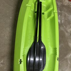 Wave Kids Kayak With Paddle