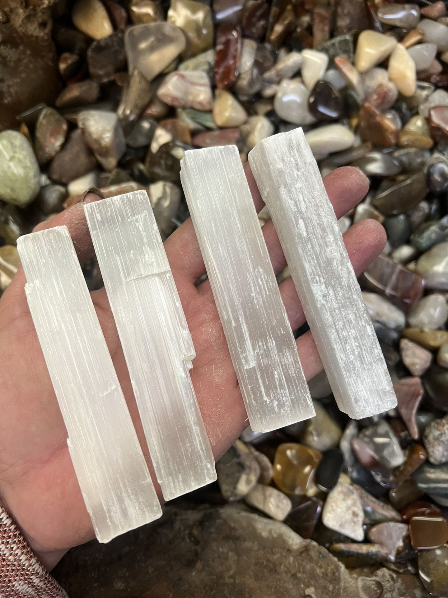 Selenite Crystal Wands