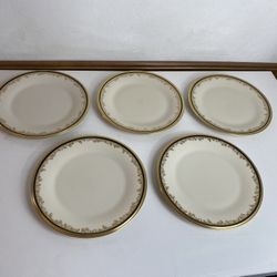 Discontinued Lenox Eclipse Salad Plates 8" 1/8" set of 5