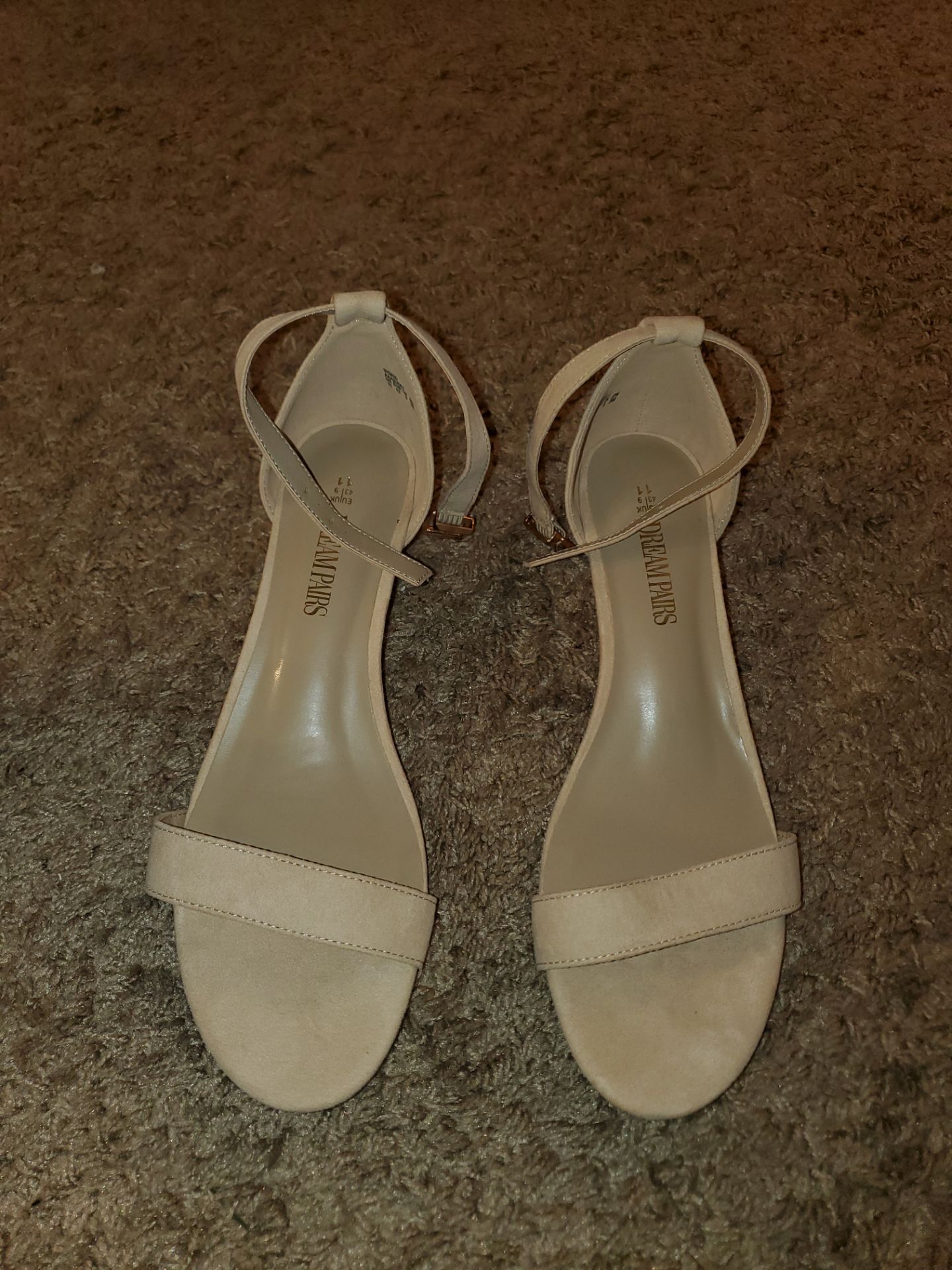 Beige Dream Pairs wedge sandals-size 11