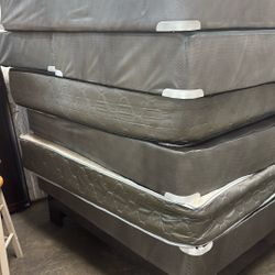 Queen Mattress With Box 