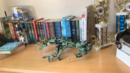 Lego Ninjago Green Dragon Mech