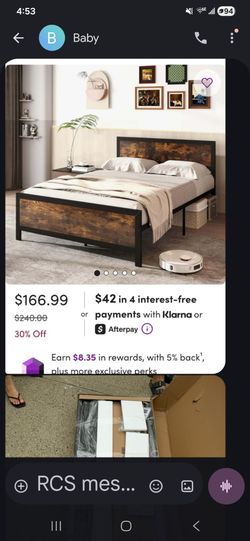 Queen size bed