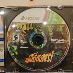 Kinect Adventures (Microsoft Xbox 360, 2010)~Disc Only~Tested 