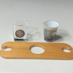 Shot Glasses & Wine Glasses Holder