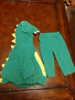 Carter's 12 month Dragon costume