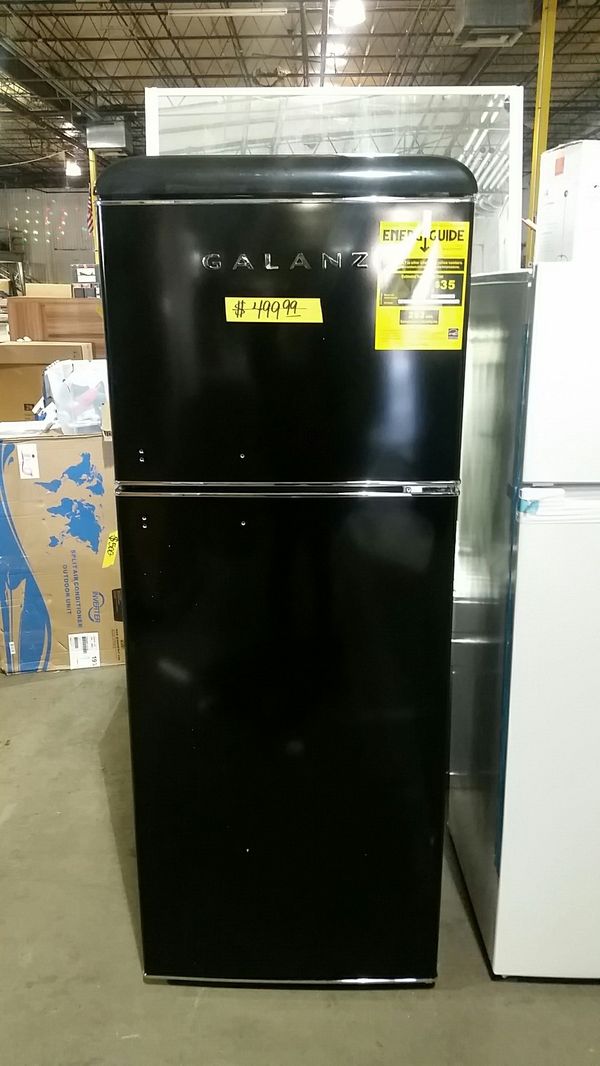 Galanz 10.0 cu. ft. Retro Top Freezer Refrigerator with Dual Door True
