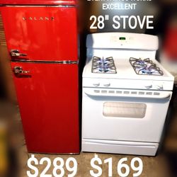 24" Small Fridge Stove Power Vent Electric Furnace Hot Water 