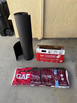 $25 Takes All – Roofing Shingles, Ridge Cap, Felt & Coil Nails