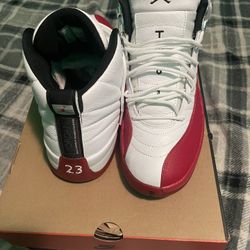 Cherry 12s Size 10.5 Worn 1x 190$ Or Trades⚛️