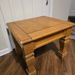 Wood Side Table