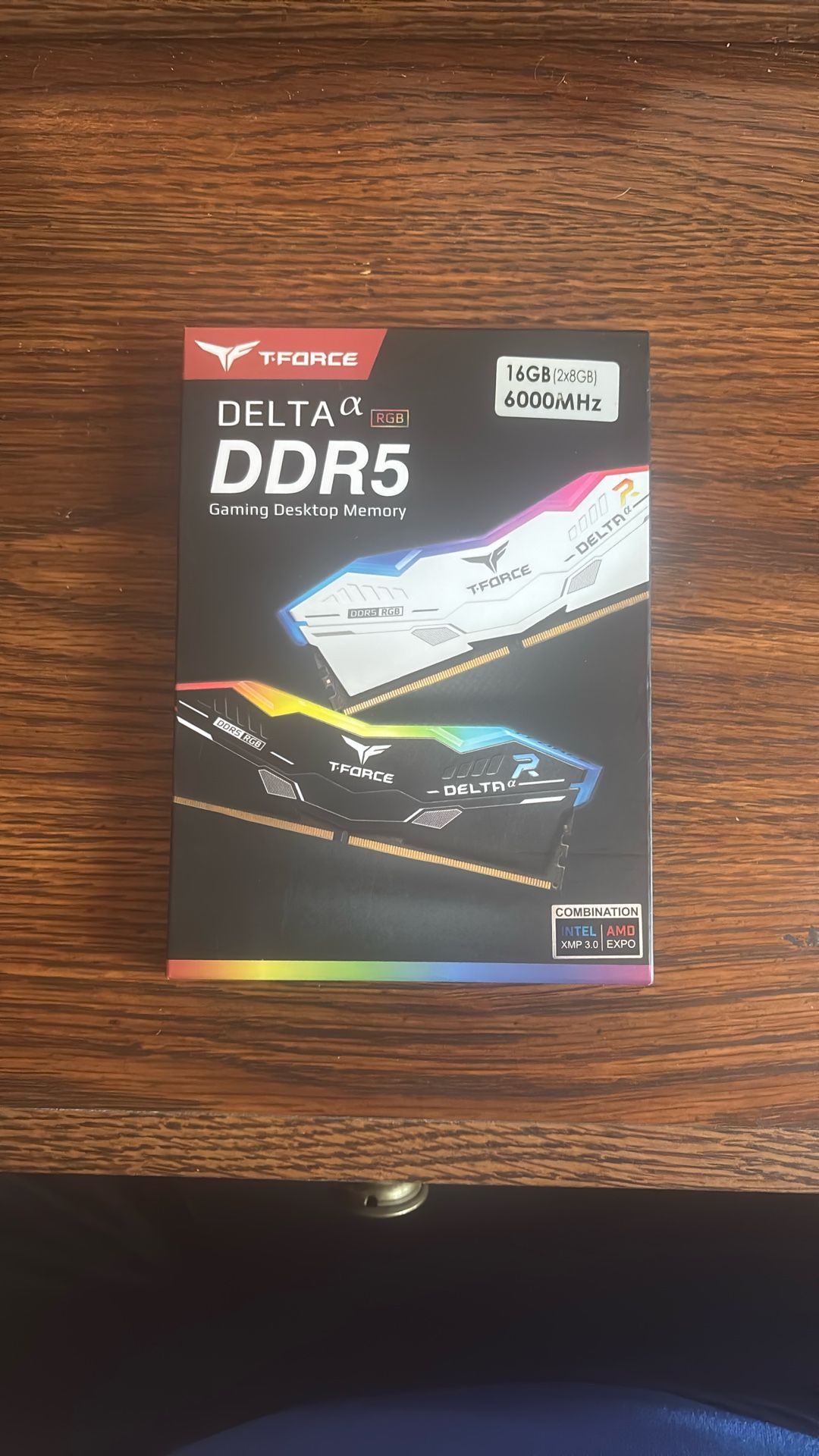 T-Force, Team Group 16GB (2 x 8GB) 288-Pin PC RAM DDR5 6000 (PC5 48000) RGB