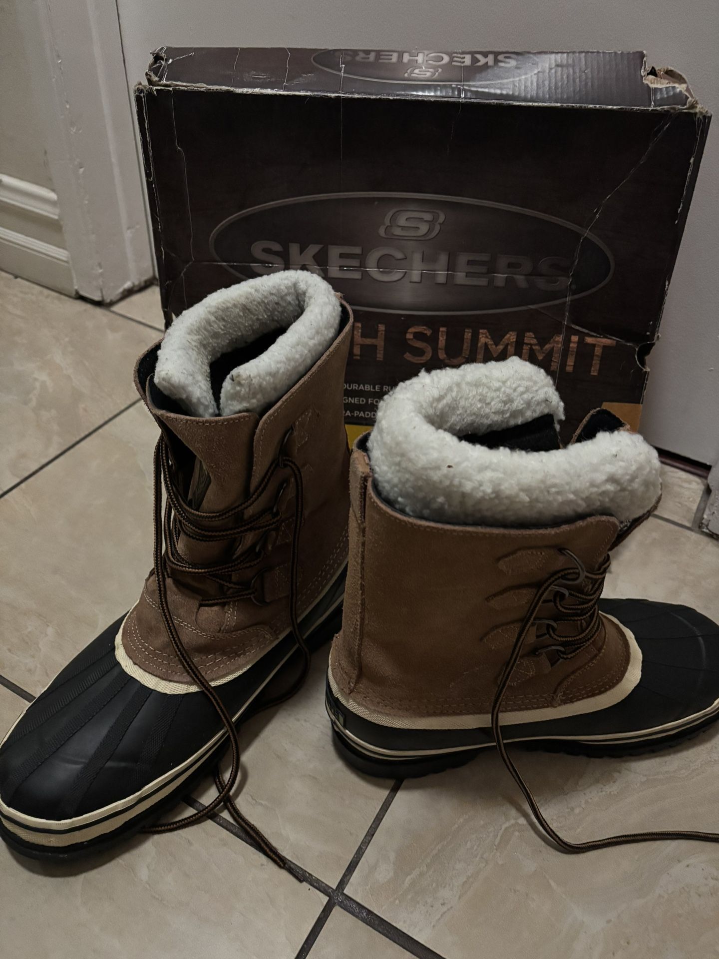 Snow Boots Men Waterproof 