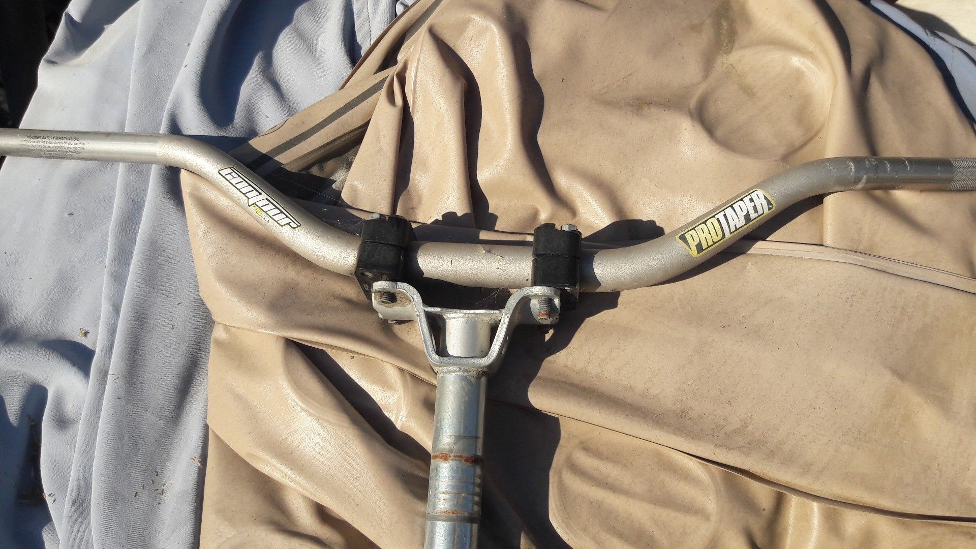 Pro Taper bars and clamps