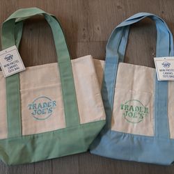 trader joe’s mini tote bags