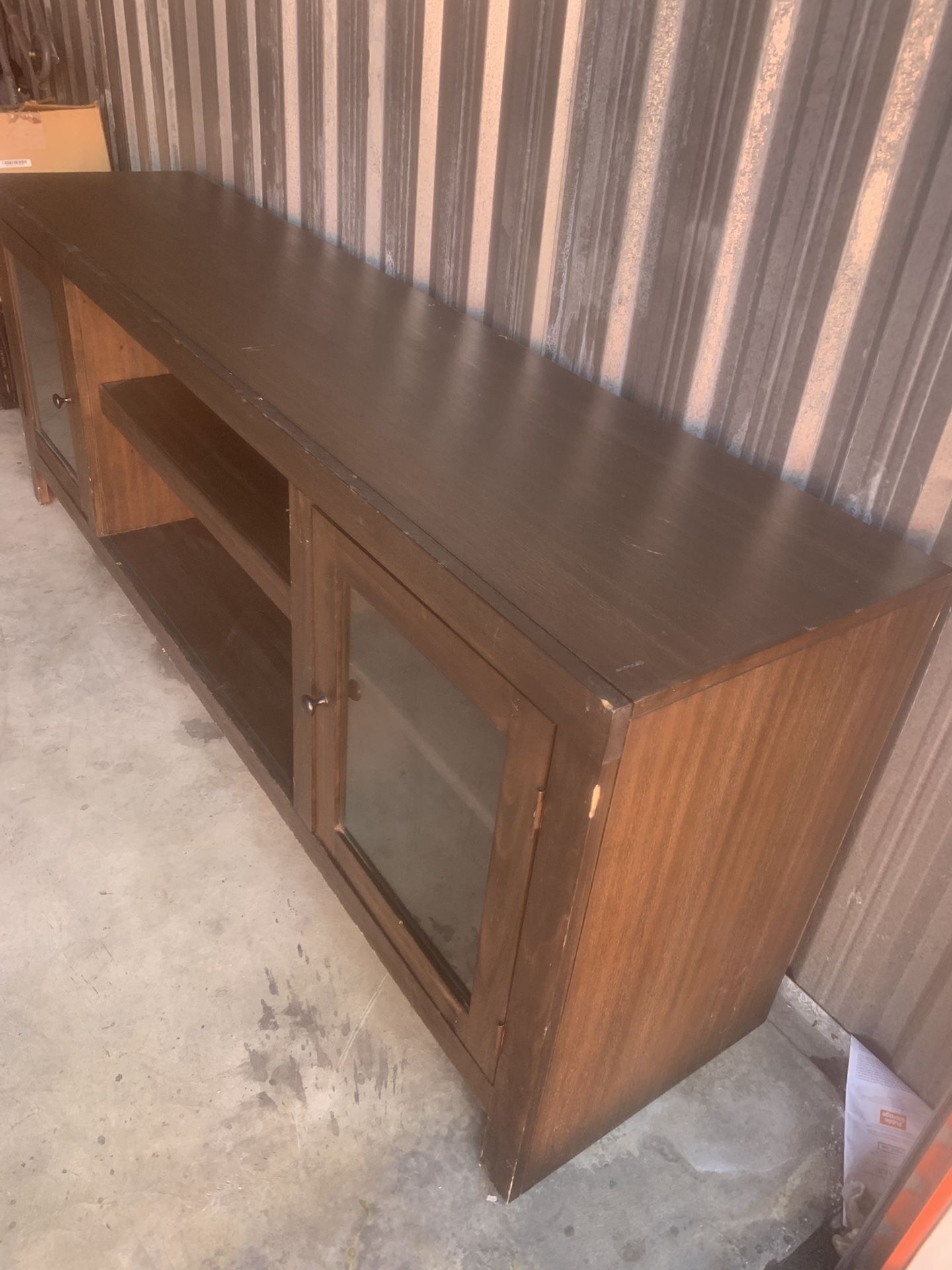 TV Stand 6 Ft Long By 17 Deep By 27 In Tall