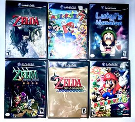 GameCube+21 Games+Zelda,Mario, Luigi