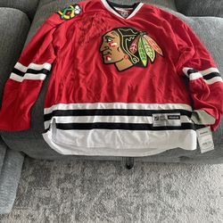 Reebok Chicago Blackhawks Jersey(L)