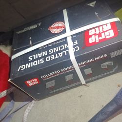 Siding Nail Wire Spool X2 Boxes, 1 Box Framming Nails 