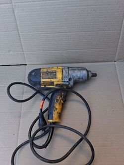 Dewalt impact wrench - corded